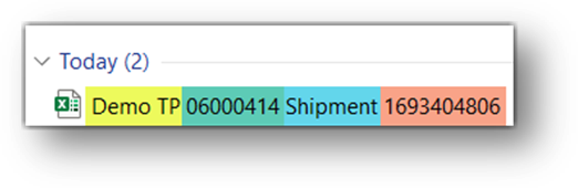 Description: A close up of a number Description automatically generated